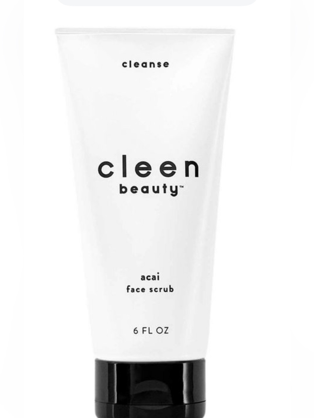 Clean Acai Face Scrub - White